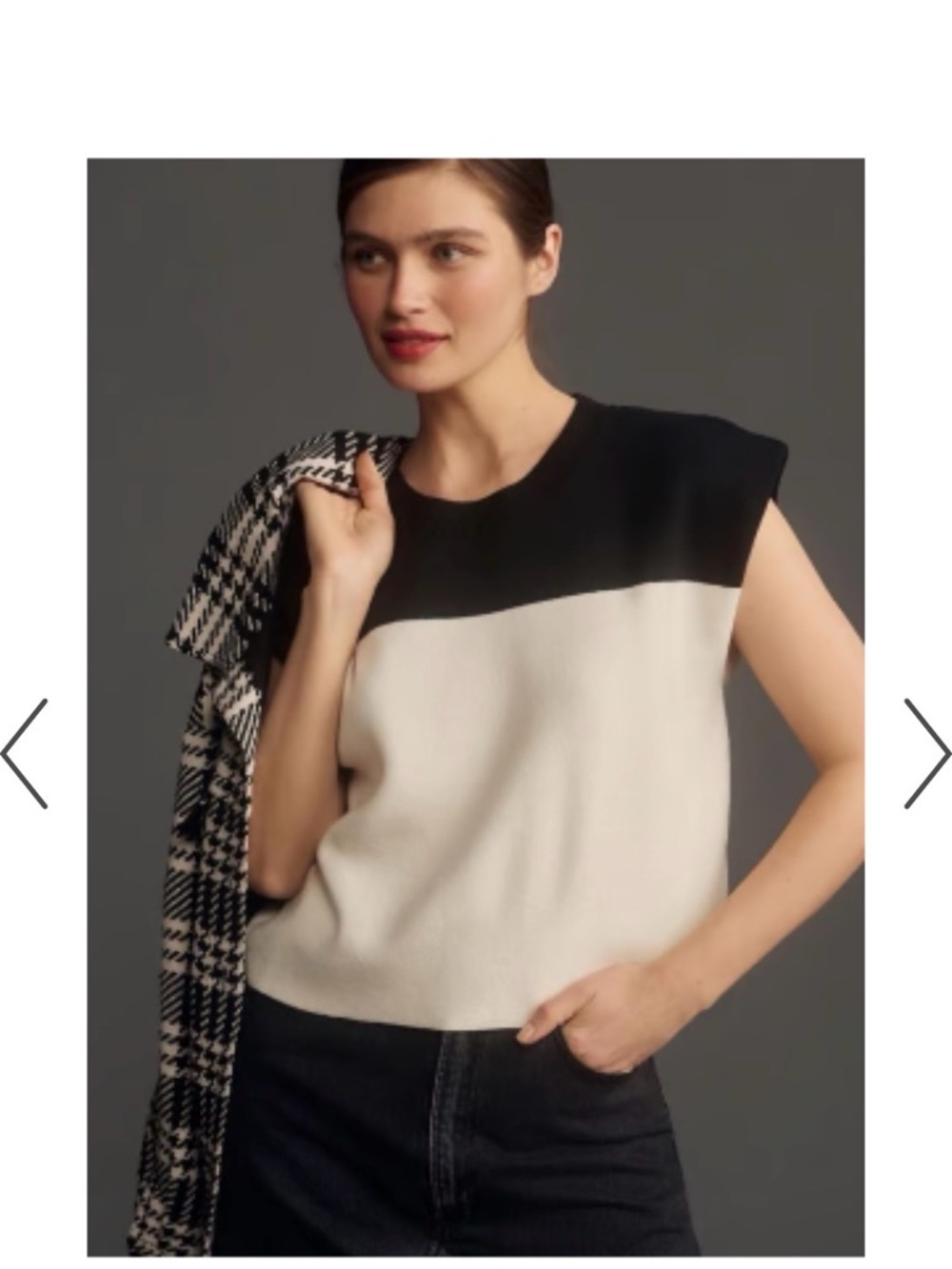 Maeve Anthropologie “The Noah” Muscle Tank Sweater – XXS